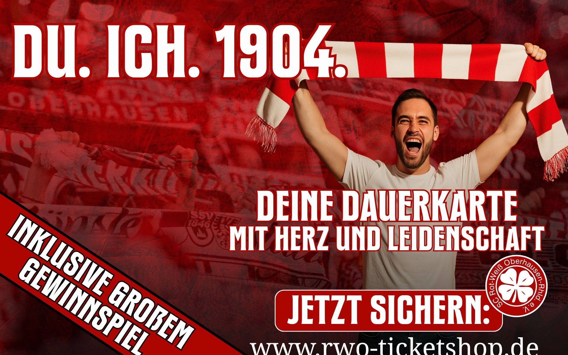 Du. Ich. 1904. – Dauerkartenvorverkauf startet