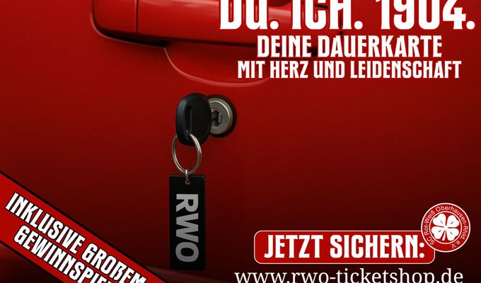 Auto als Hauptgewinn beim Dauerkarten-Gewinnspiel