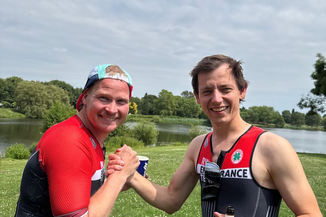Foto zum Newsartikel RWO-Team glänzt beim Aasee Triathlon in Bocholt