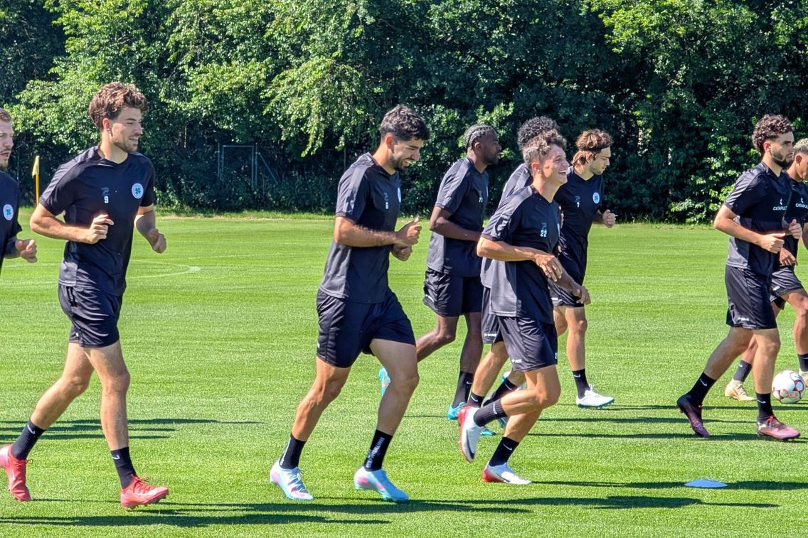 Foto zum Newsartikel Tag 1 im Trainingslager
