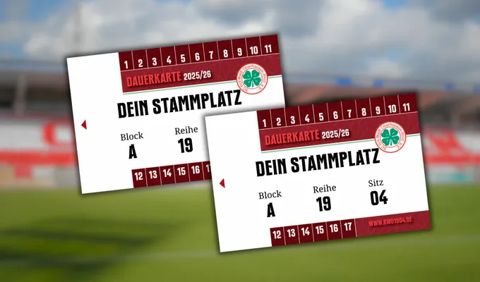 Dauerkartenverkauf für Kurzentschlossene