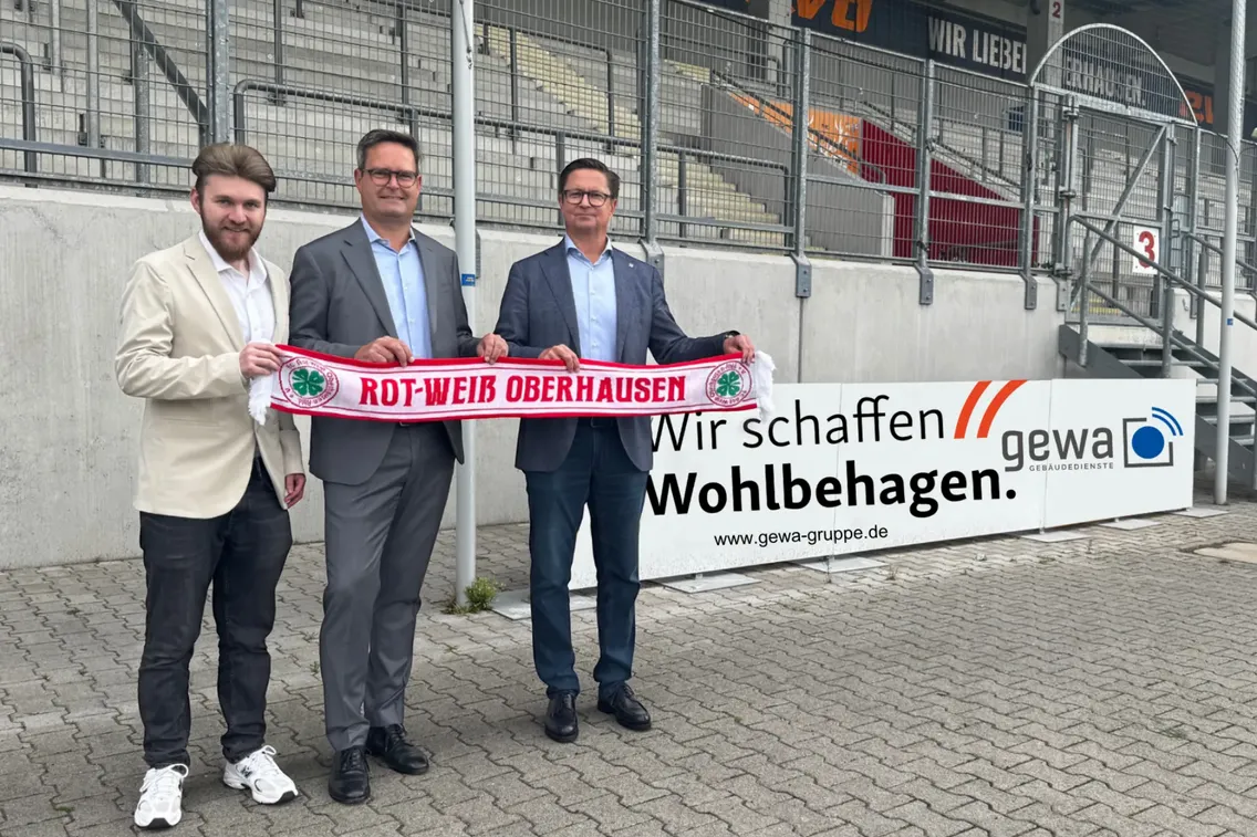 Foto zum Newsartikel GEWA baut Partnerschaft mit RWO aus