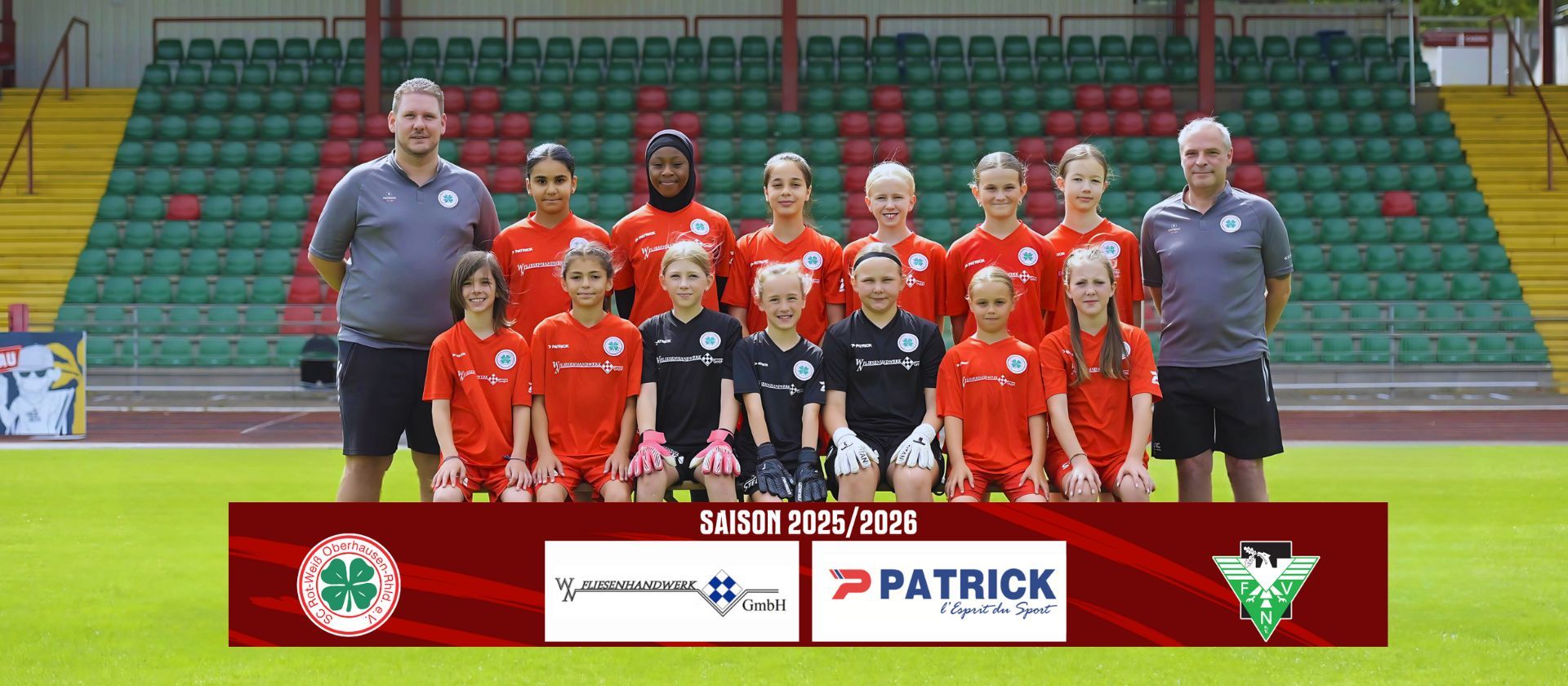 Mannschaftsfoto U13-Juniorinnen