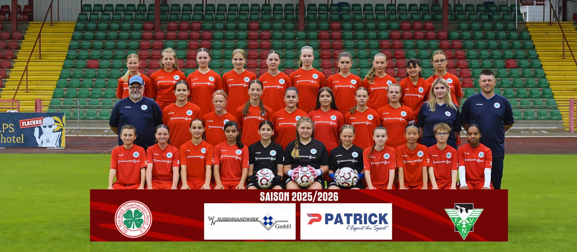 Mannschaftsfoto U15-Juniorinnen