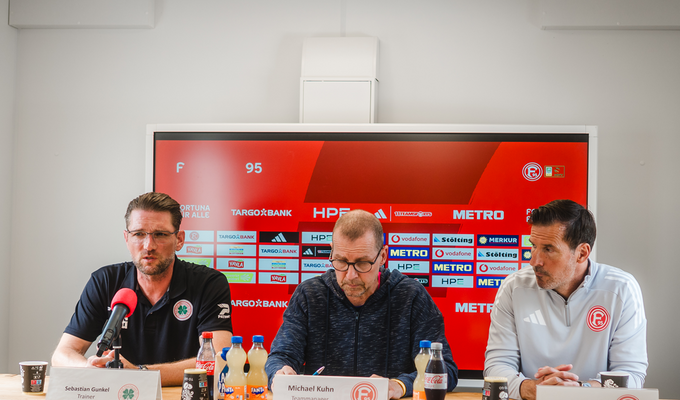 Pressekonferenz Fortuna Düsseldorf - RWO