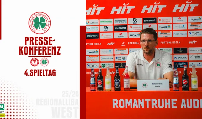 Pressekonferenz Fortuna Köln - RWO