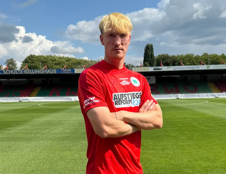 Sondertrikot beim Nicht-Aufstiegsspiel