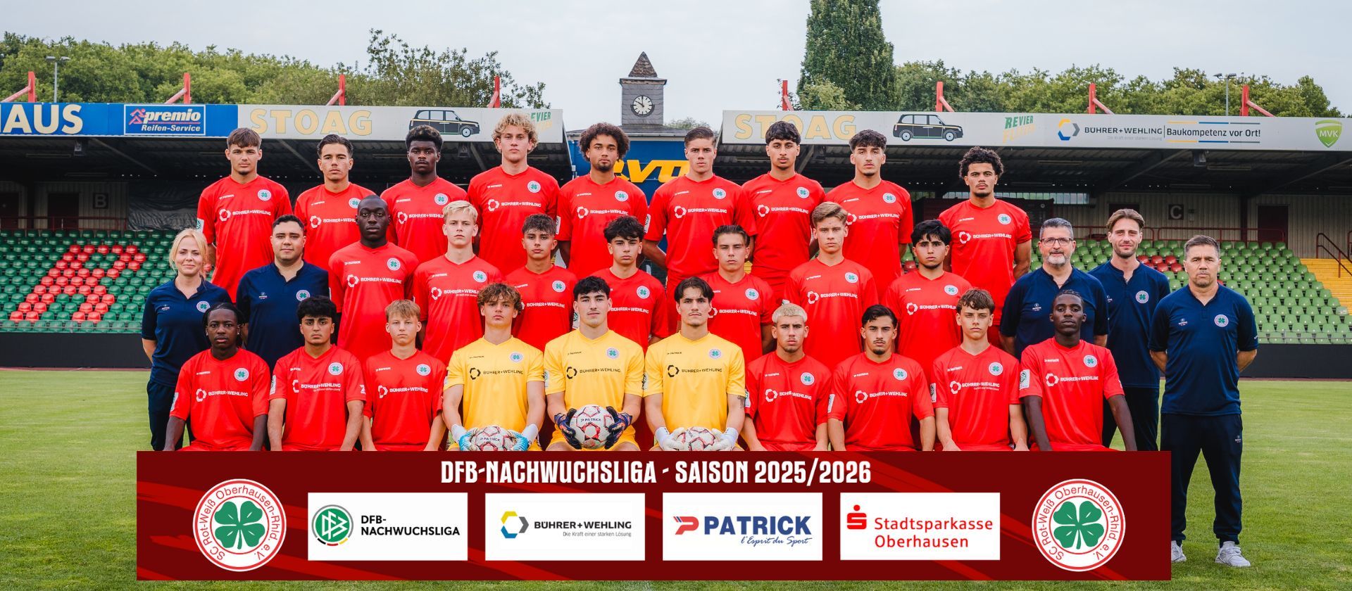 Mannschaftsfoto U19-Junioren