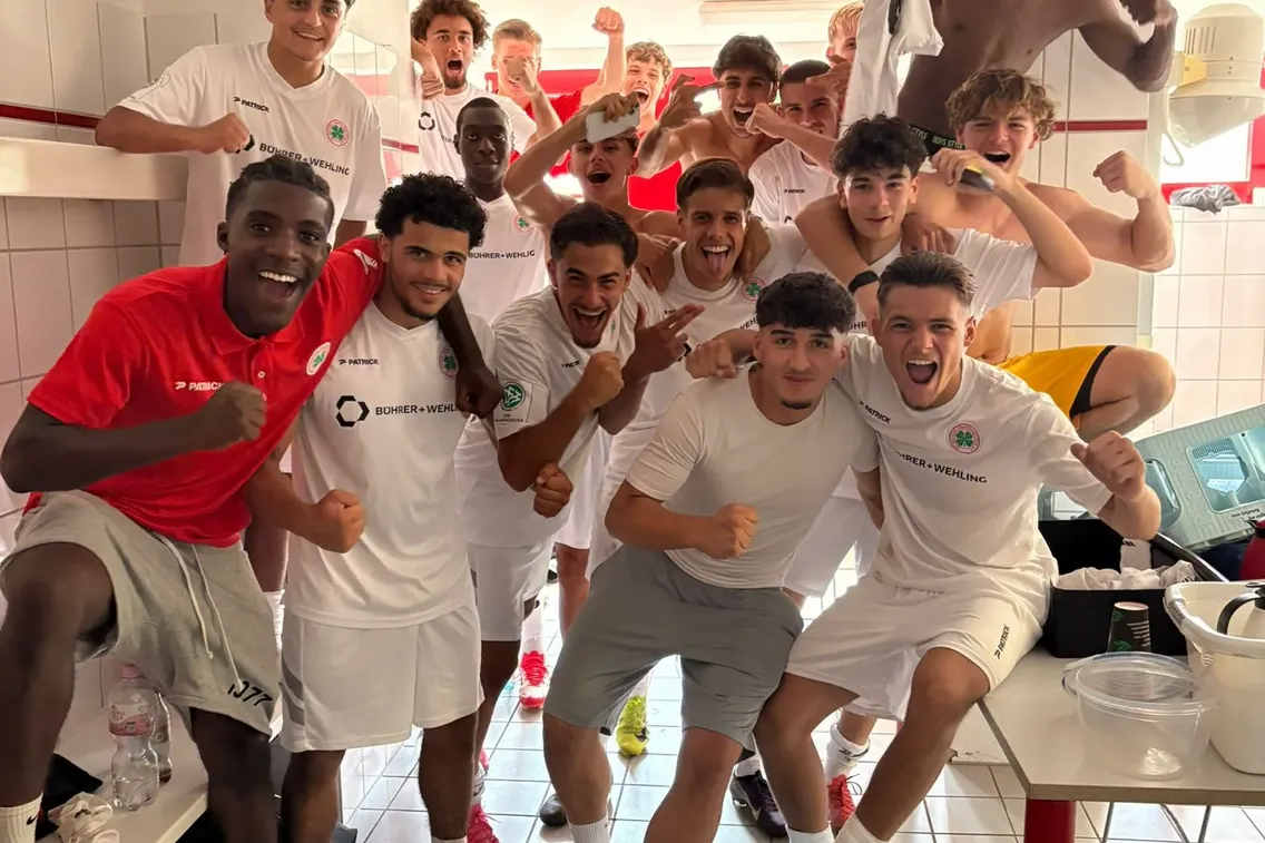 Foto zum Newsartikel U19 schlägt den SV Meppen verdient mit 2:1