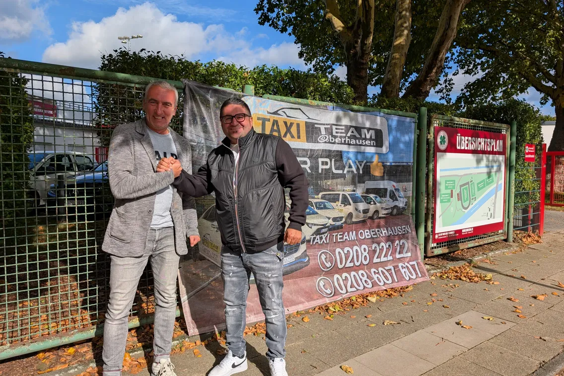 Foto zum Newsartikel Taxi Team Oberhausen kehrt als Club 1904-Partner zurück