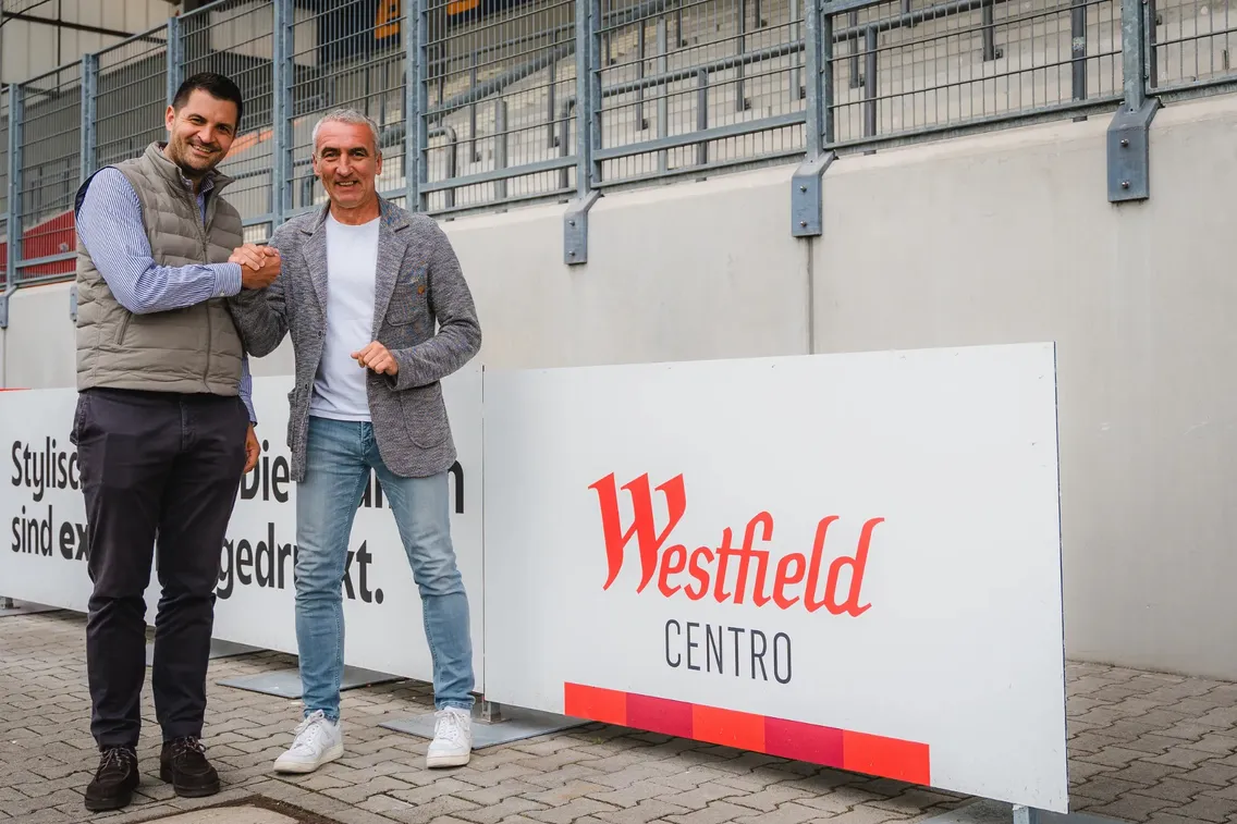 Foto zum Newsartikel RWO und Westfield Centro verlängern Partnerschaft bis 2026
