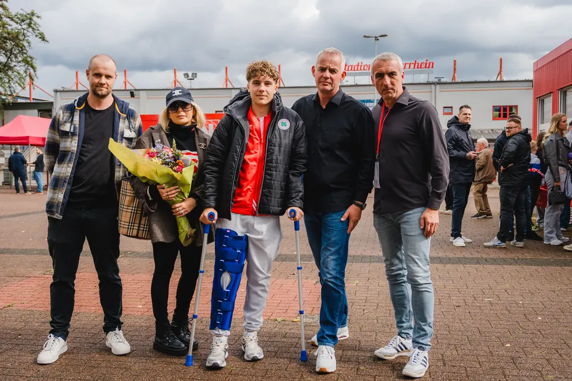 Foto zum Newsartikel U17-Spieler Jan Magnuszewski erleidet schwere Knieverletzung