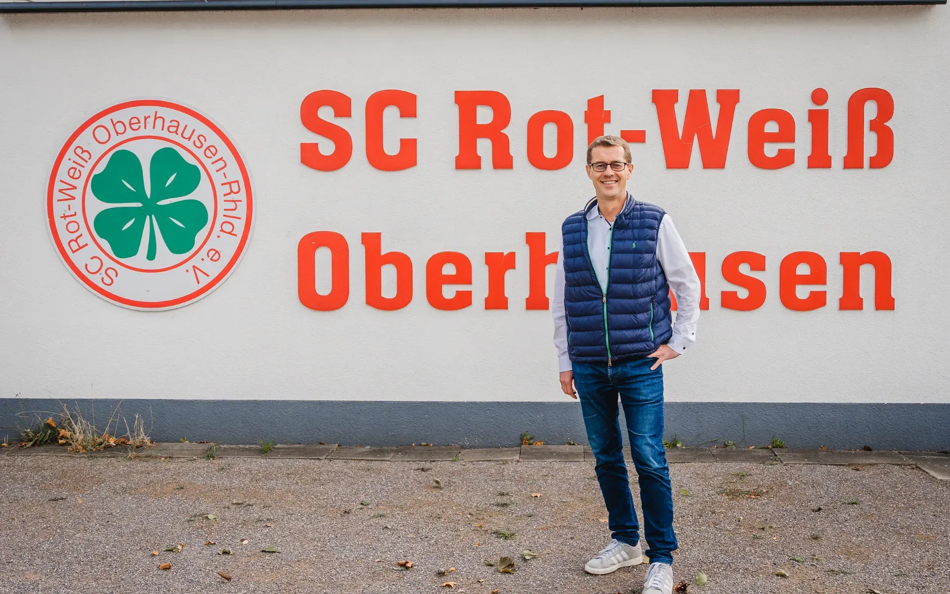 Frank Wagner unterstützt Rot-Weiß Oberhausen