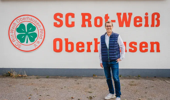 Frank Wagner unterstützt Rot-Weiß Oberhausen