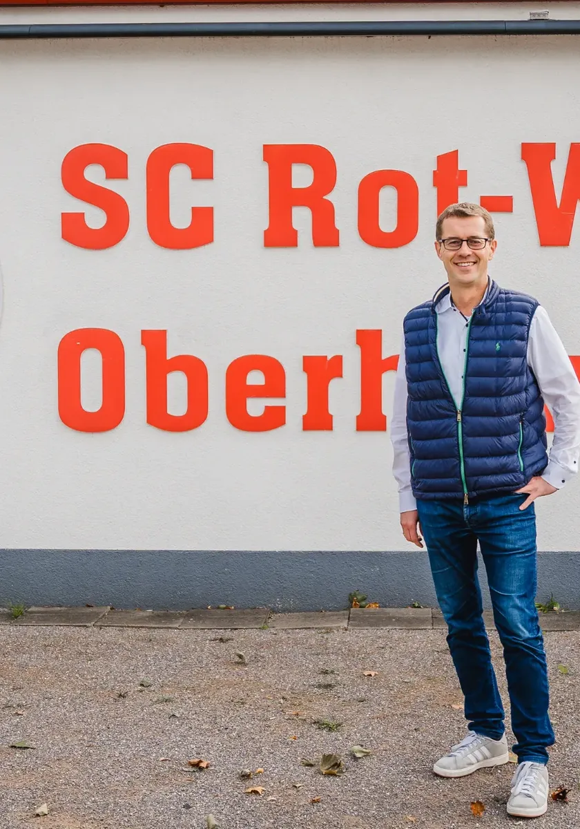Frank Wagner unterstützt Rot-Weiß Oberhausen