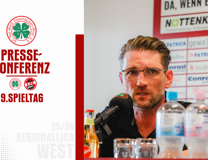 Pressekonferenz RWO -  1. FC Köln U21