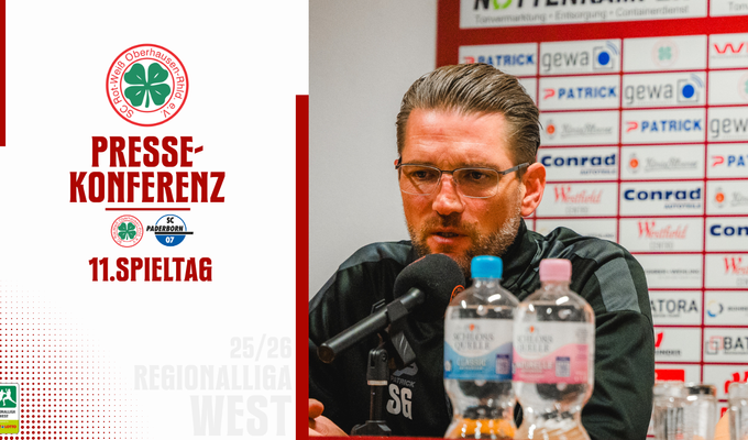 Pressekonferenz RWO - SC Paderborn U21