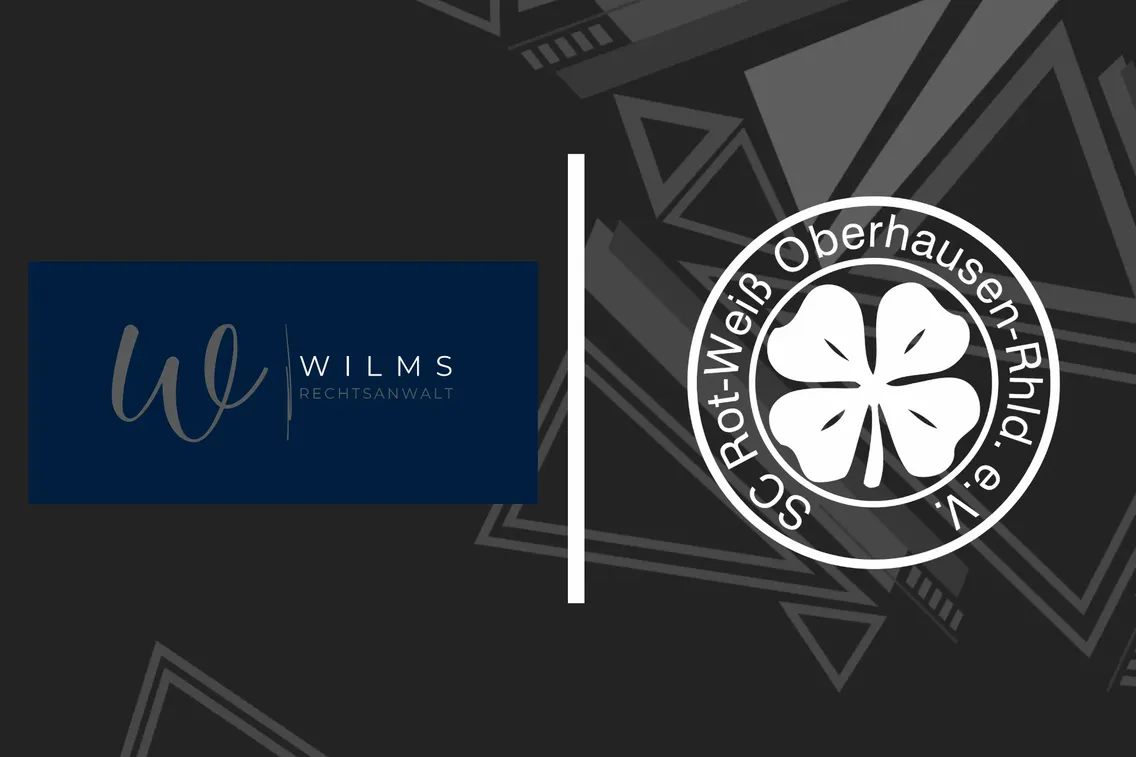 Foto zum Newsartikel W I L M S–Rechtsanwalt wird neuer Club 1904-Partner von RWO