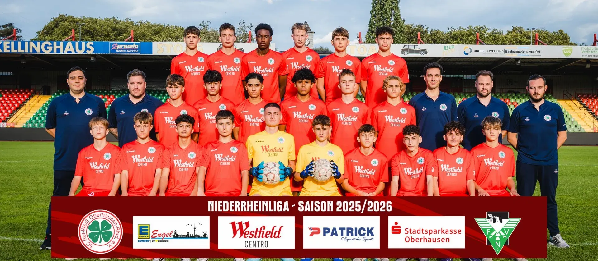 Mannschaftsfoto U15-Junioren