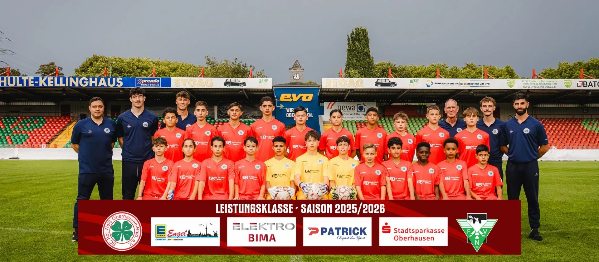 Mannschaftsfoto U14-Junioren