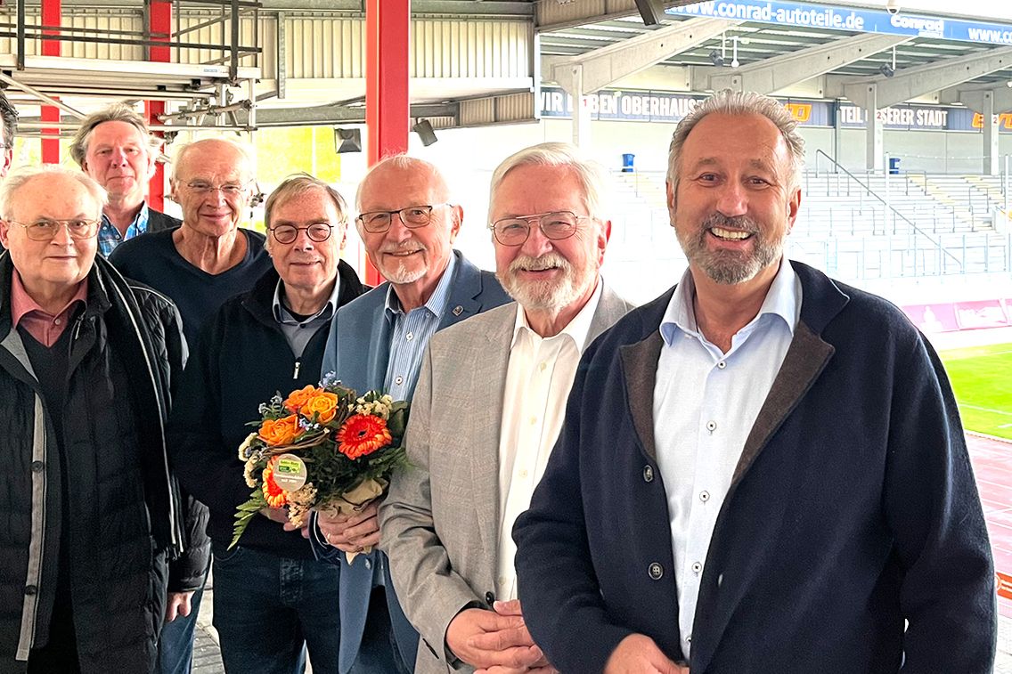 Foto zum Newsartikel Förderverein unterstützt RWO seit über drei Jahrzehnten mit großzügigen Spenden