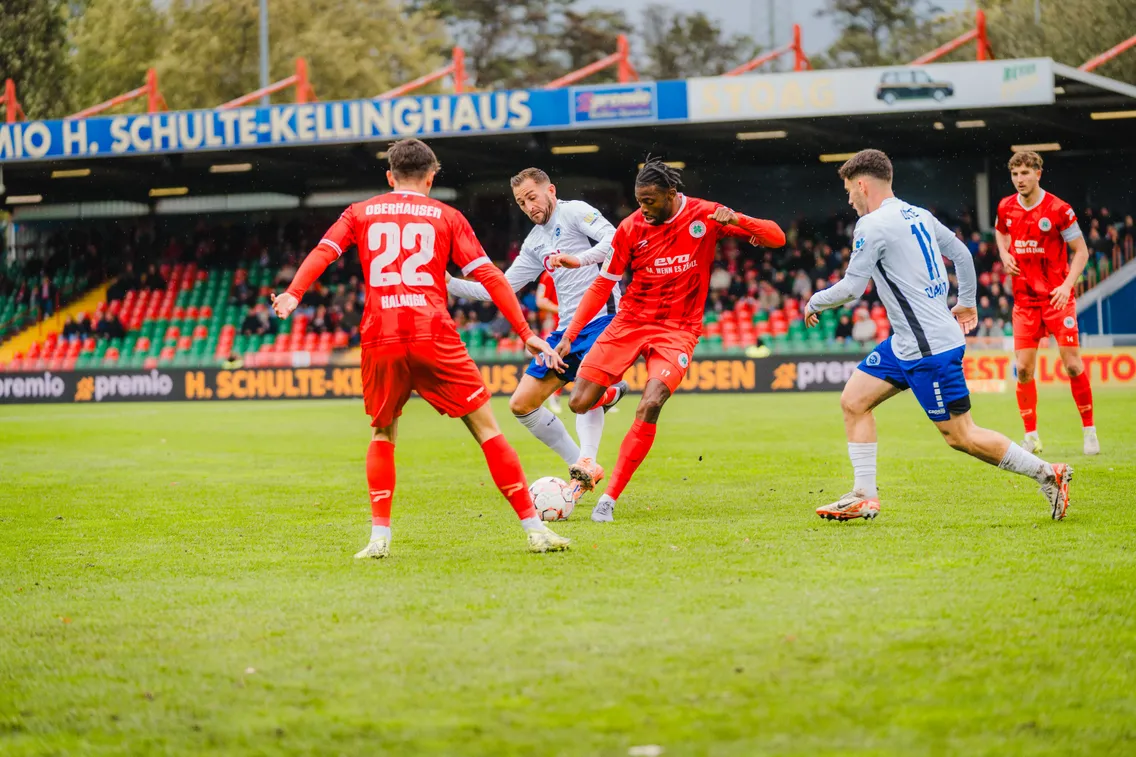 Foto zum Newsartikel Punkteteilung im Stadion Niederrhein