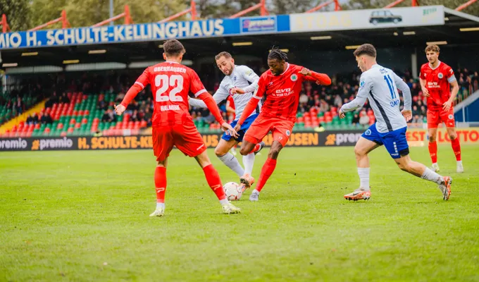 Punkteteilung im Stadion Niederrhein