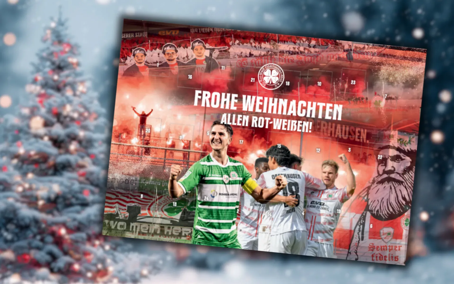 Startschuss in die rot-weiße Weihnachtszeit