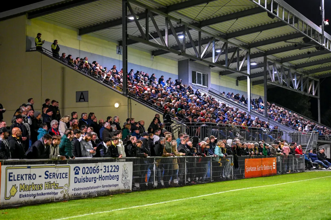 Foto zum Newsartikel Gästeblock in Homberg restlos ausverkauft