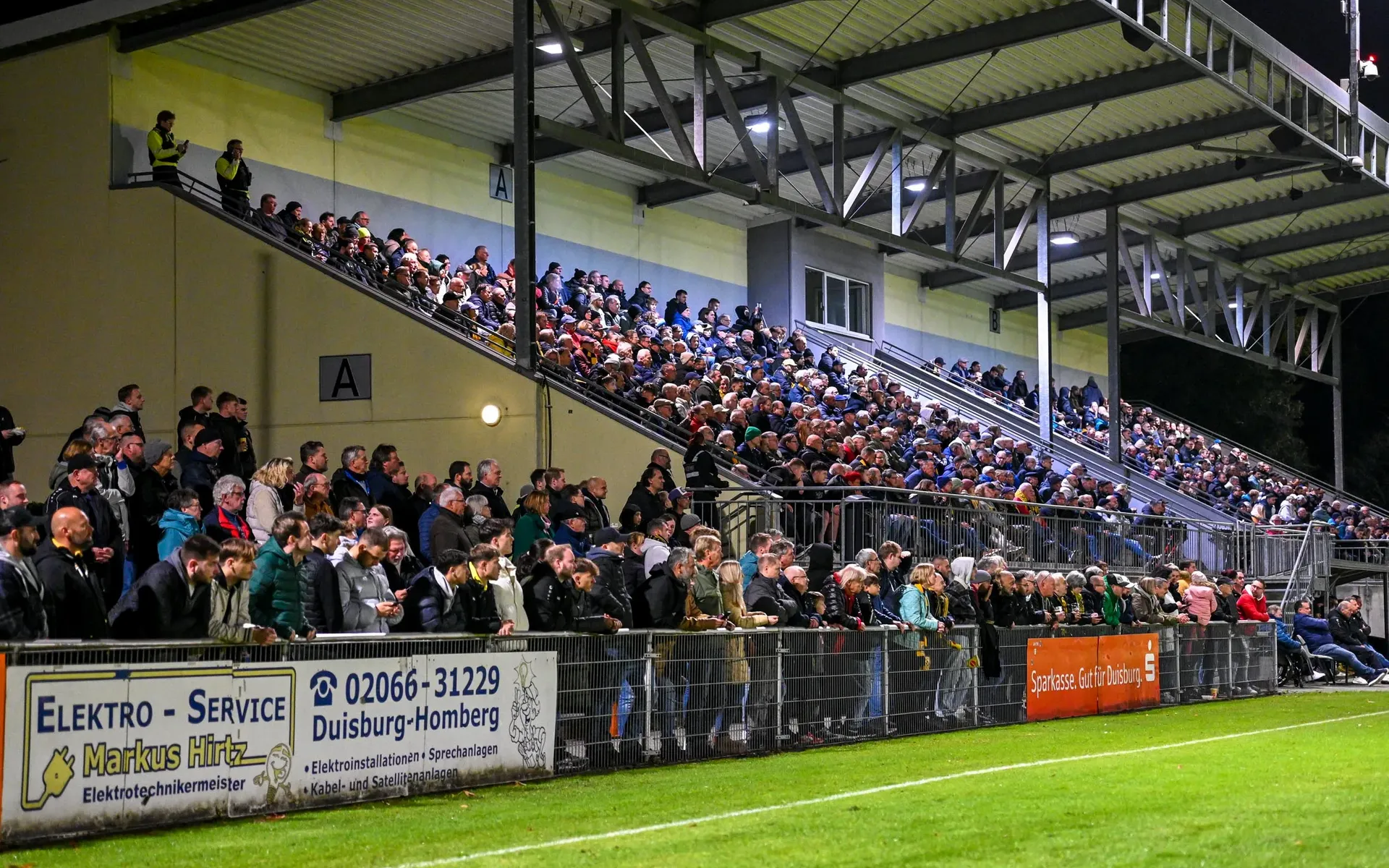 Gästeblock in Homberg restlos ausverkauft