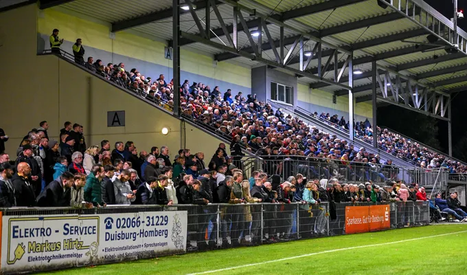 Gästeblock in Homberg restlos ausverkauft