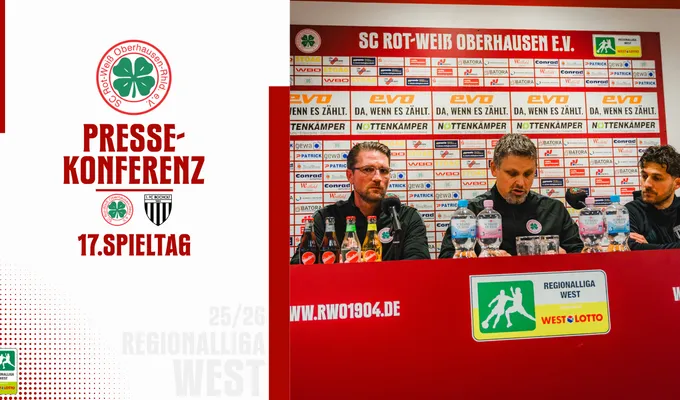 Pressekonferenz RWO - 1. FC Bocholt