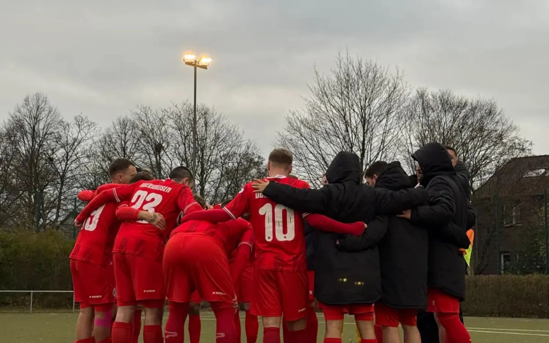 Winterfahrplan der zweiten Mannschaft