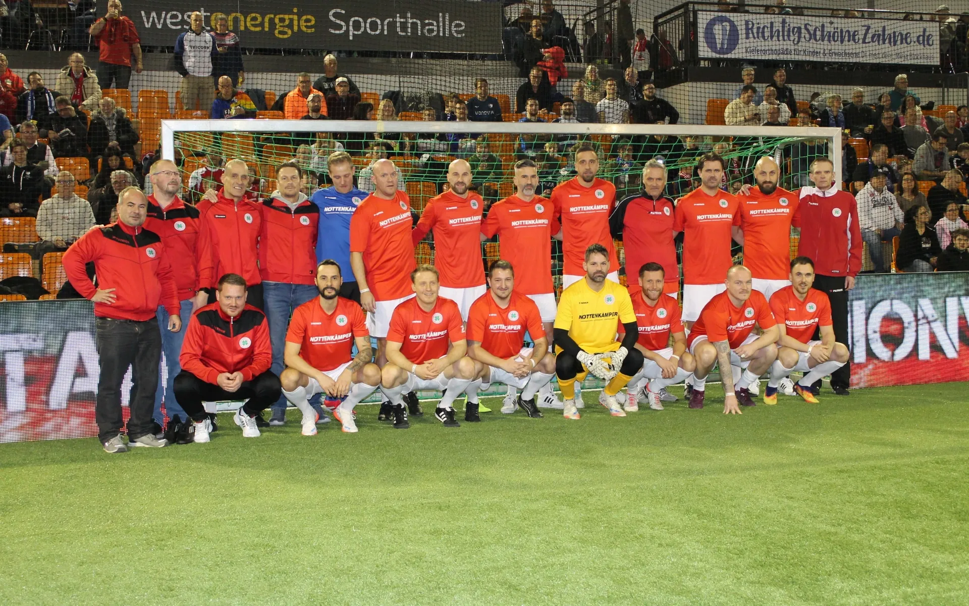 Rot-Weiß Oberhausen belegt Platz drei beim Traditionsmasters