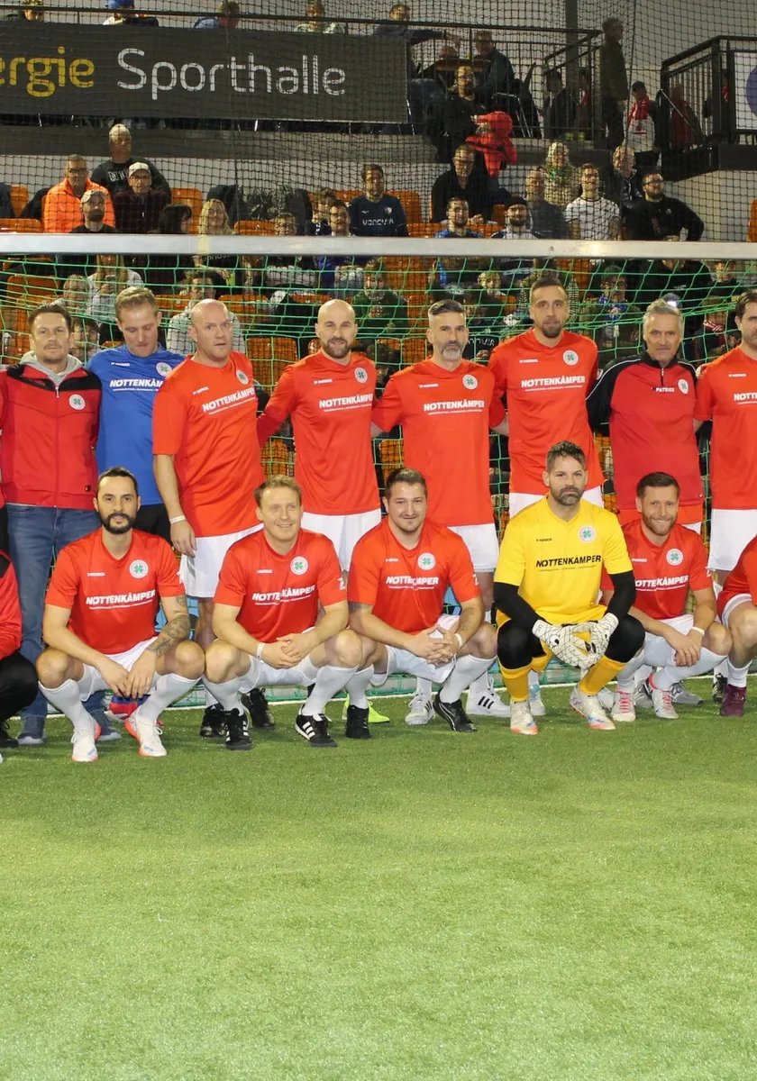 Rot-Weiß Oberhausen belegt Platz drei beim Traditionsmasters