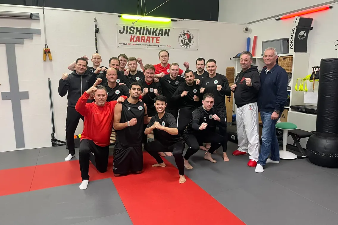 Foto zum Newsartikel RWO Zwei zu Gast beim Taikosport Karate Dojo Tolksdorf