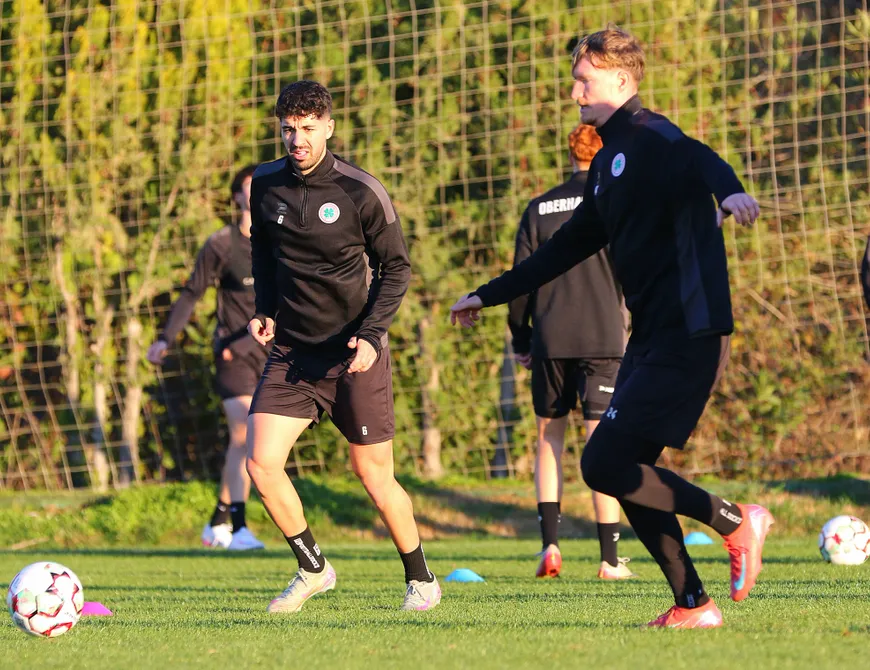 Erstes Testspiel im Trainingslager