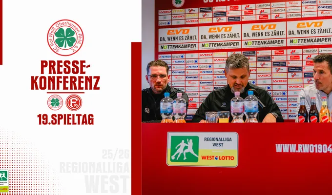Pressekonferenz RWO - Fortuna Düsseldorf U23