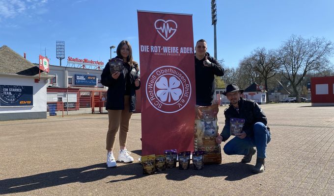 RWO spendet Futter an das Tierheim Duisburg