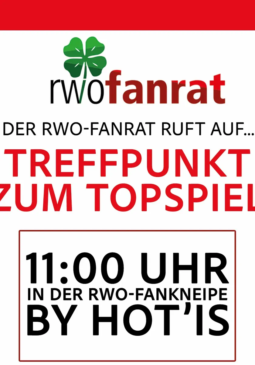 Gemeinsamer Treffpunkt zum Topspiel