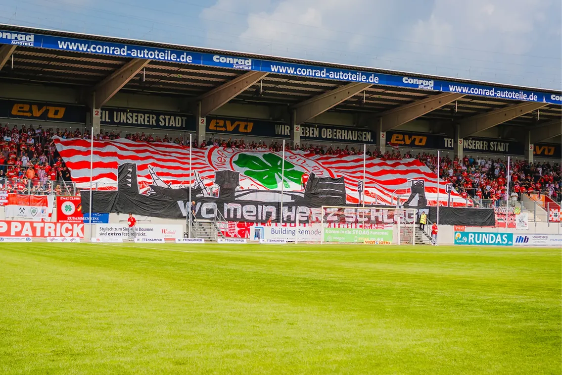 Foto zum Newsartikel Fan-Infos zum Spitzenspiel im Stadion Niederrhein