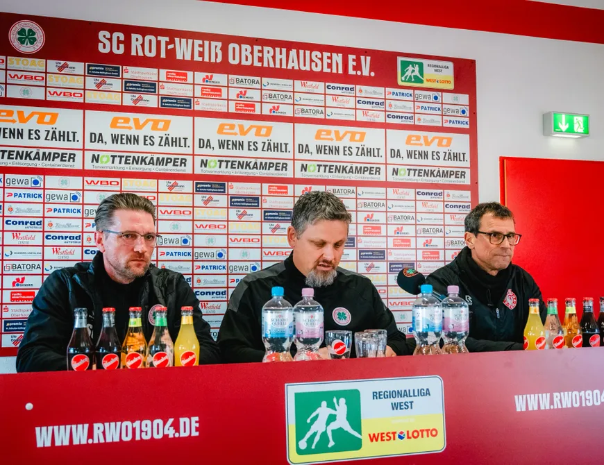 Pressekonferenz RWO - Fortuna Köln