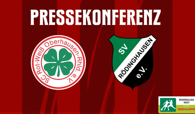 Pressekonferenz RWO - SV Rödinghausen