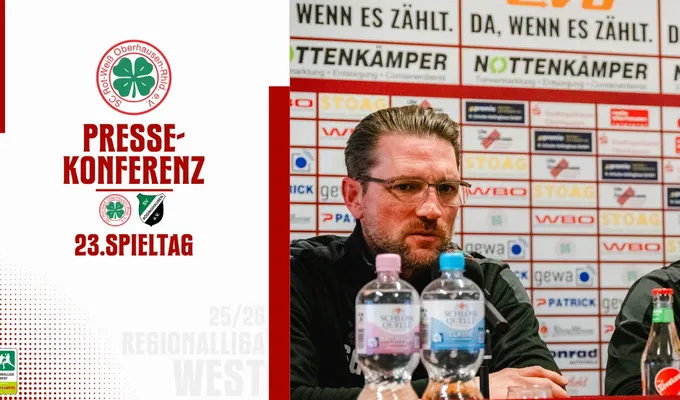 Pressekonferenz RWO - SV Rödinghausen