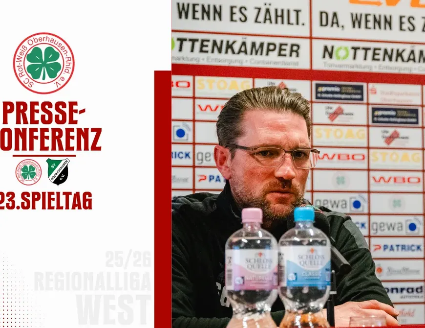 Pressekonferenz RWO - SV Rödinghausen