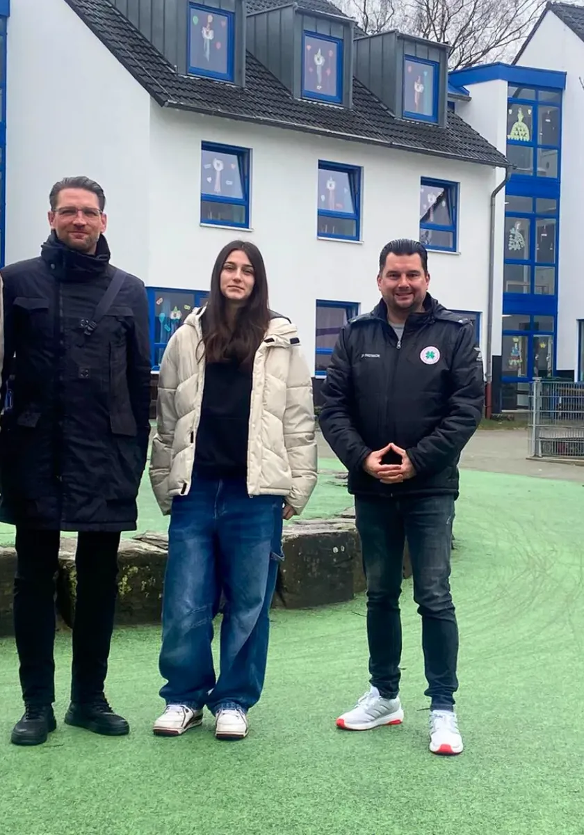 Besuch im Friedensdorf International