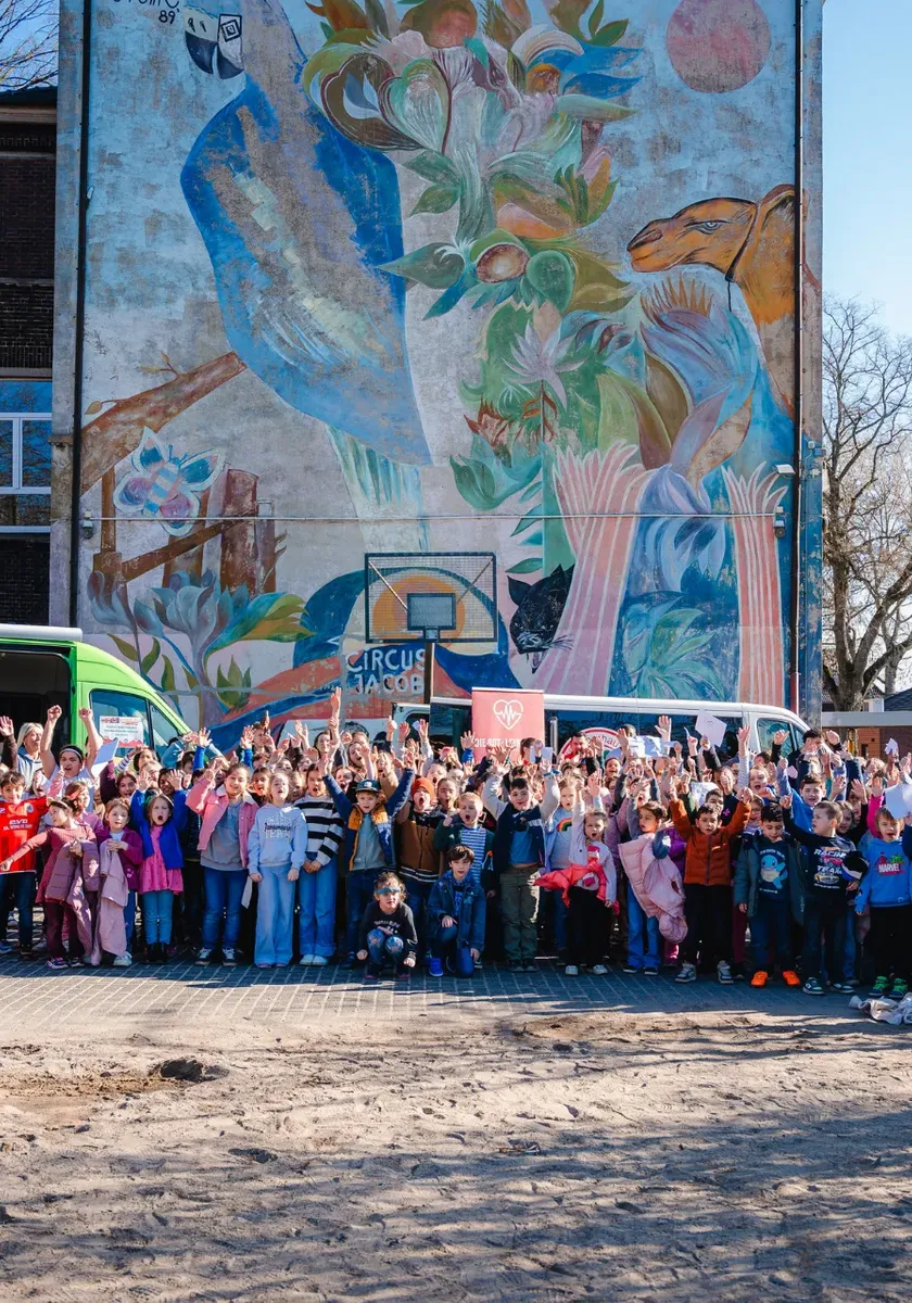 RWO wirbt an der Jacobischule für den Schools-Day