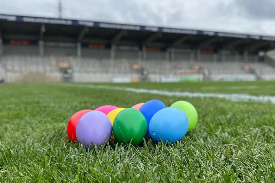 Foto zum Newsartikel evo und RWO laden wieder zur großen Ostereiersuche ein