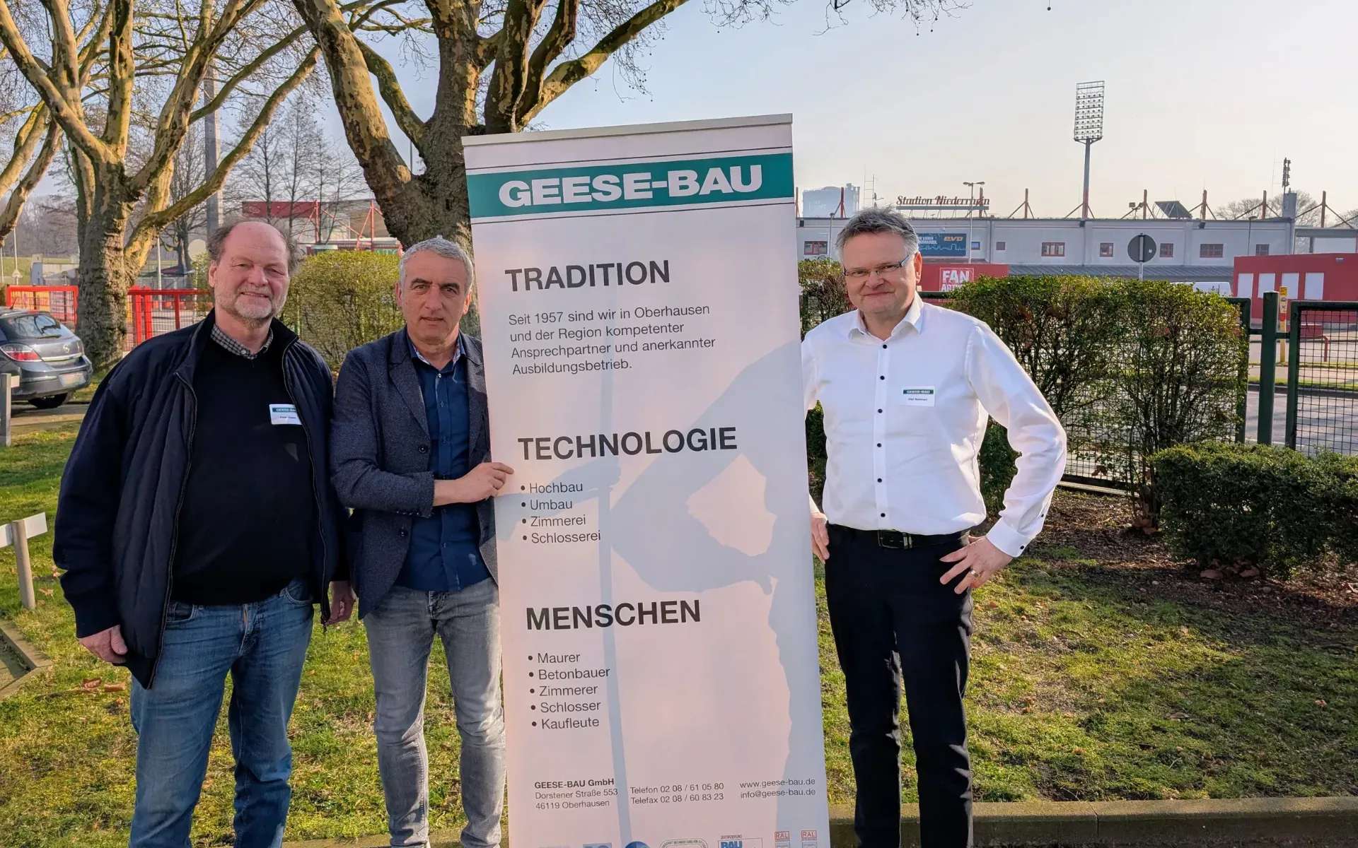 Geese-Bau wird neuer Club 1904-Partner