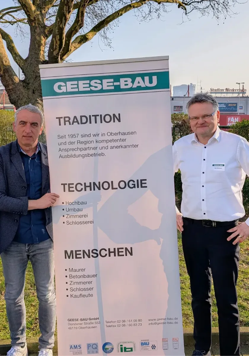 Geese-Bau wird neuer Club 1904-Partner